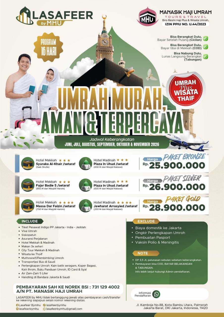 umroh 16 hari lasafer umroh 16 hari lasafer