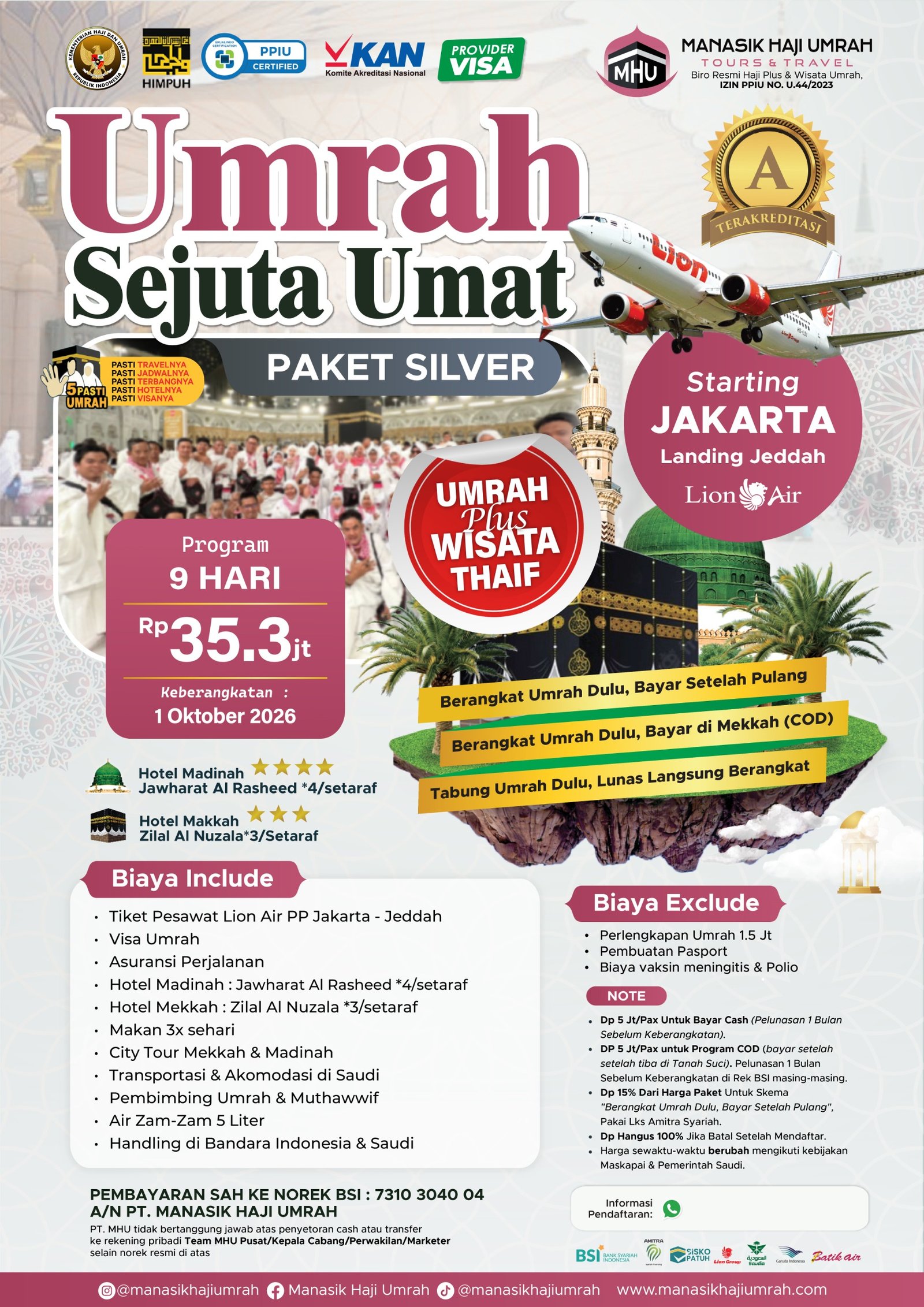 umroh 1 okt